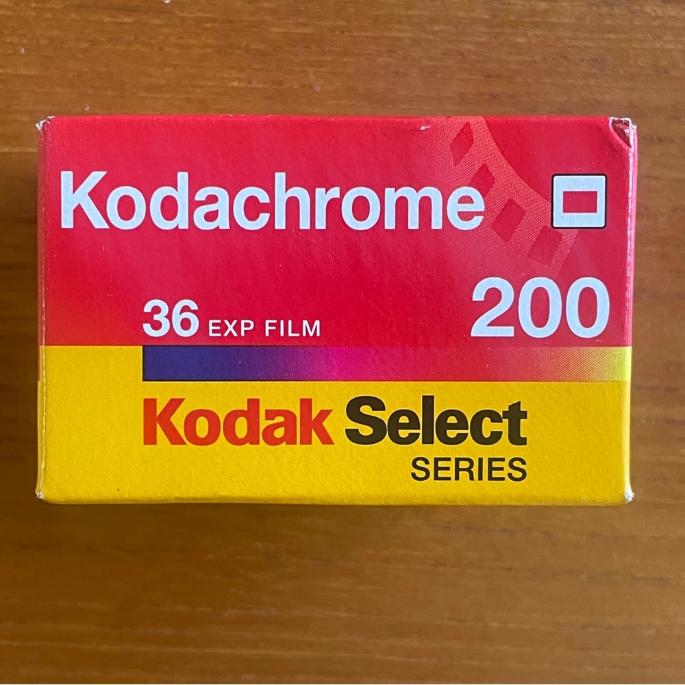 Kodak Select Series Kodachrome 200 Film - Red and Yellow